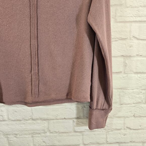 R We The Free Free People Hazy Heart Thermal in Roan Rouge Mauve Purple NWT XS - Picture 8 of 10